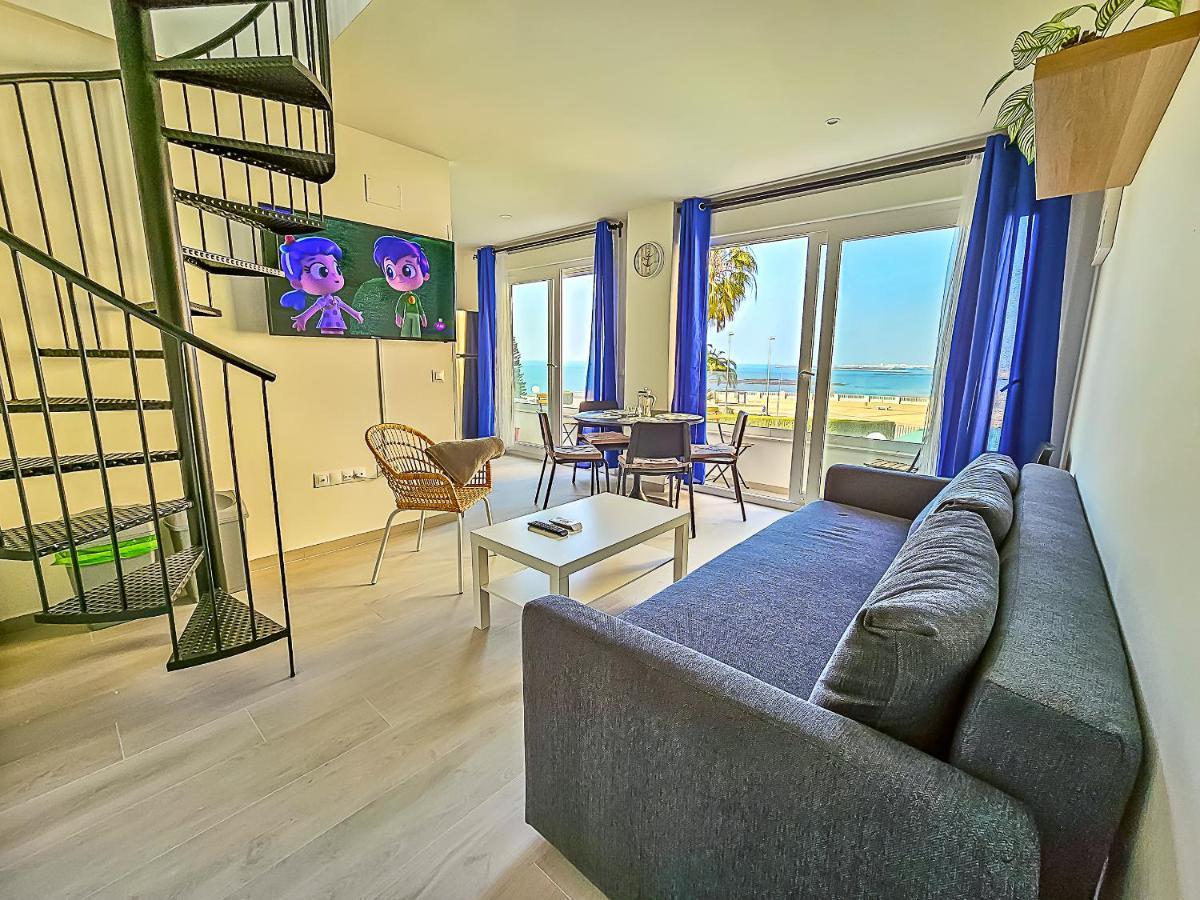 Oceanfront Duplex With A Rooftop Pool And Terrace Эль-Пуэрто-де-Санта-Мария Экстерьер фото